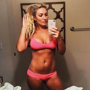 Brooke Hogan lingerie selfie