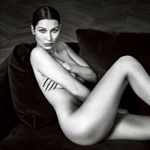 bella hadid nude