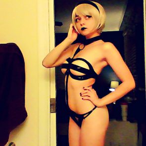 Maisie Williams lingerie