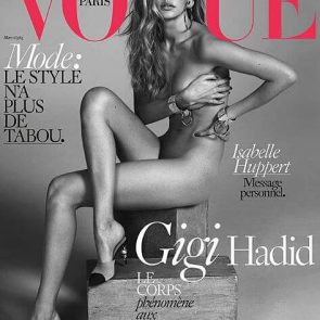 gigi hadid naked for vouge