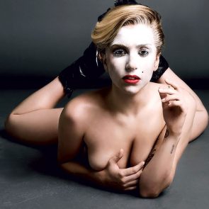 lady gaga nude