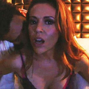 Alyssa Milano nude in sex tape