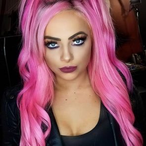 Liv Morgan nude pink hair