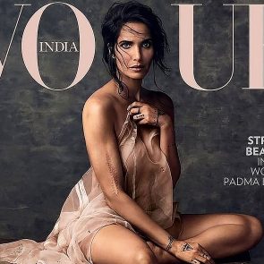 Padma Lakshmi nude for vouge
