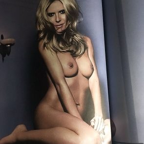 Heidi Klum naked