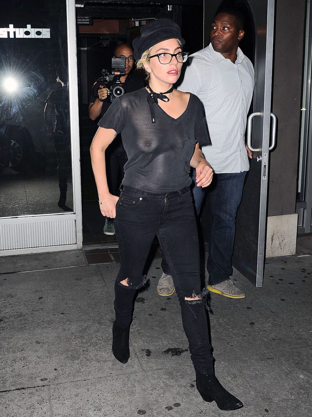 Lady Gaga nipples