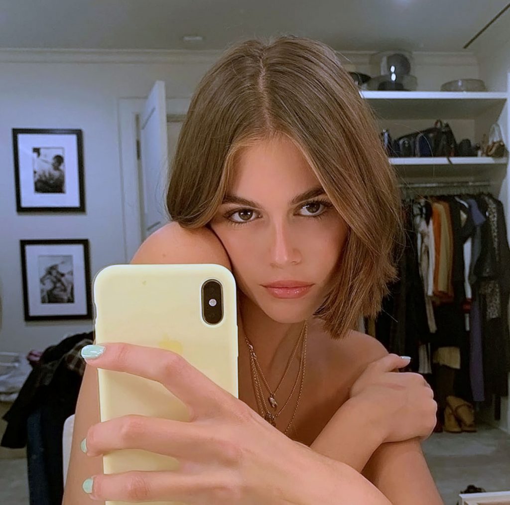 Kaia Gerber naked