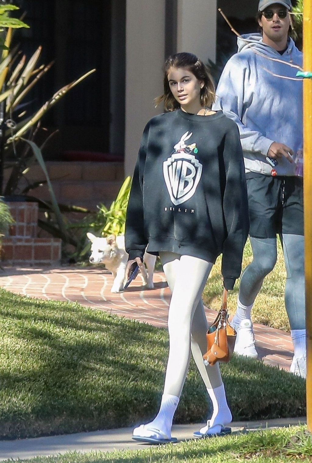 Kaia Gerber legs