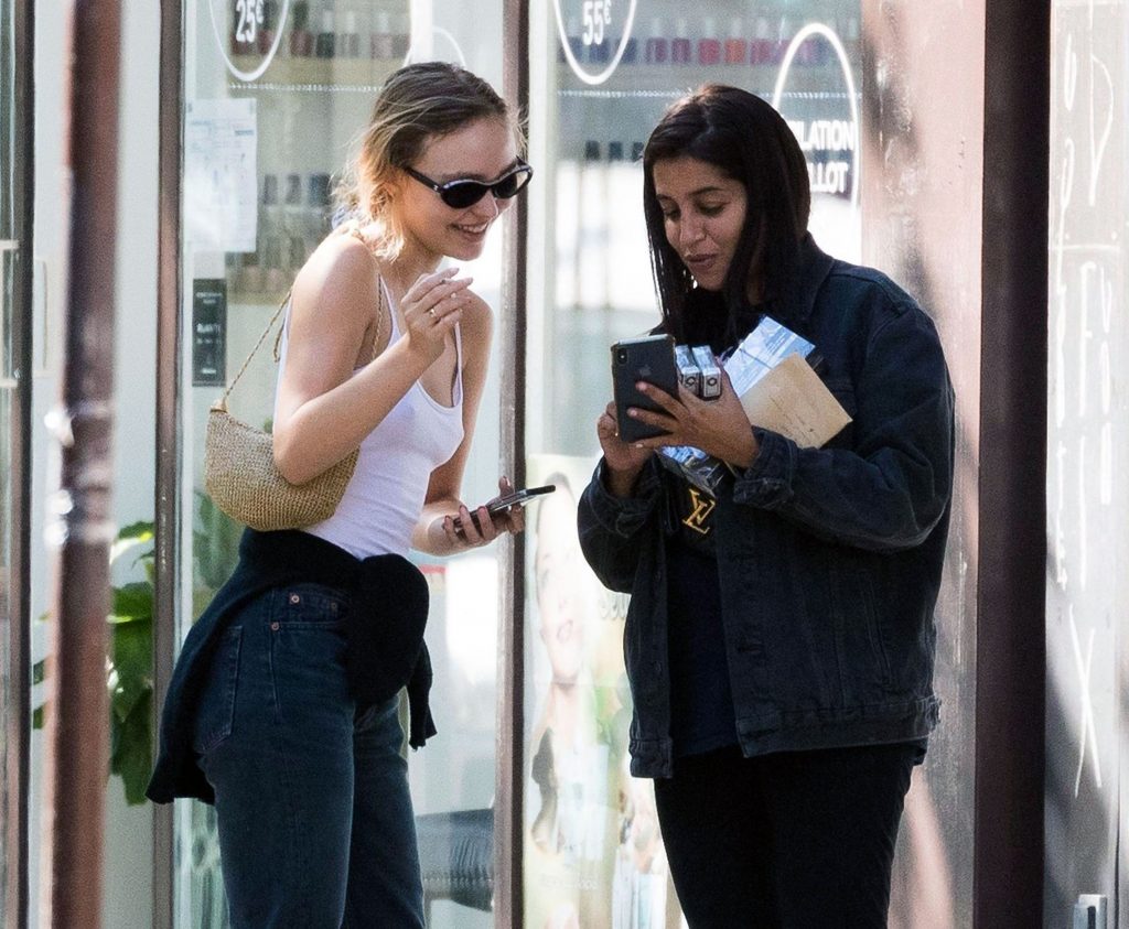 Lily-Rose Depp tits