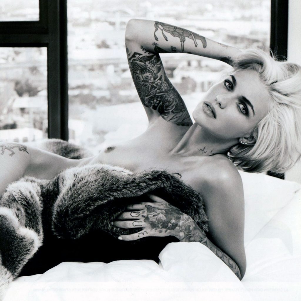 Ruby Rose boobs
