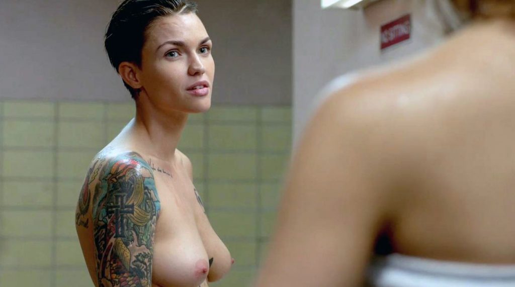 Ruby Rose boobs