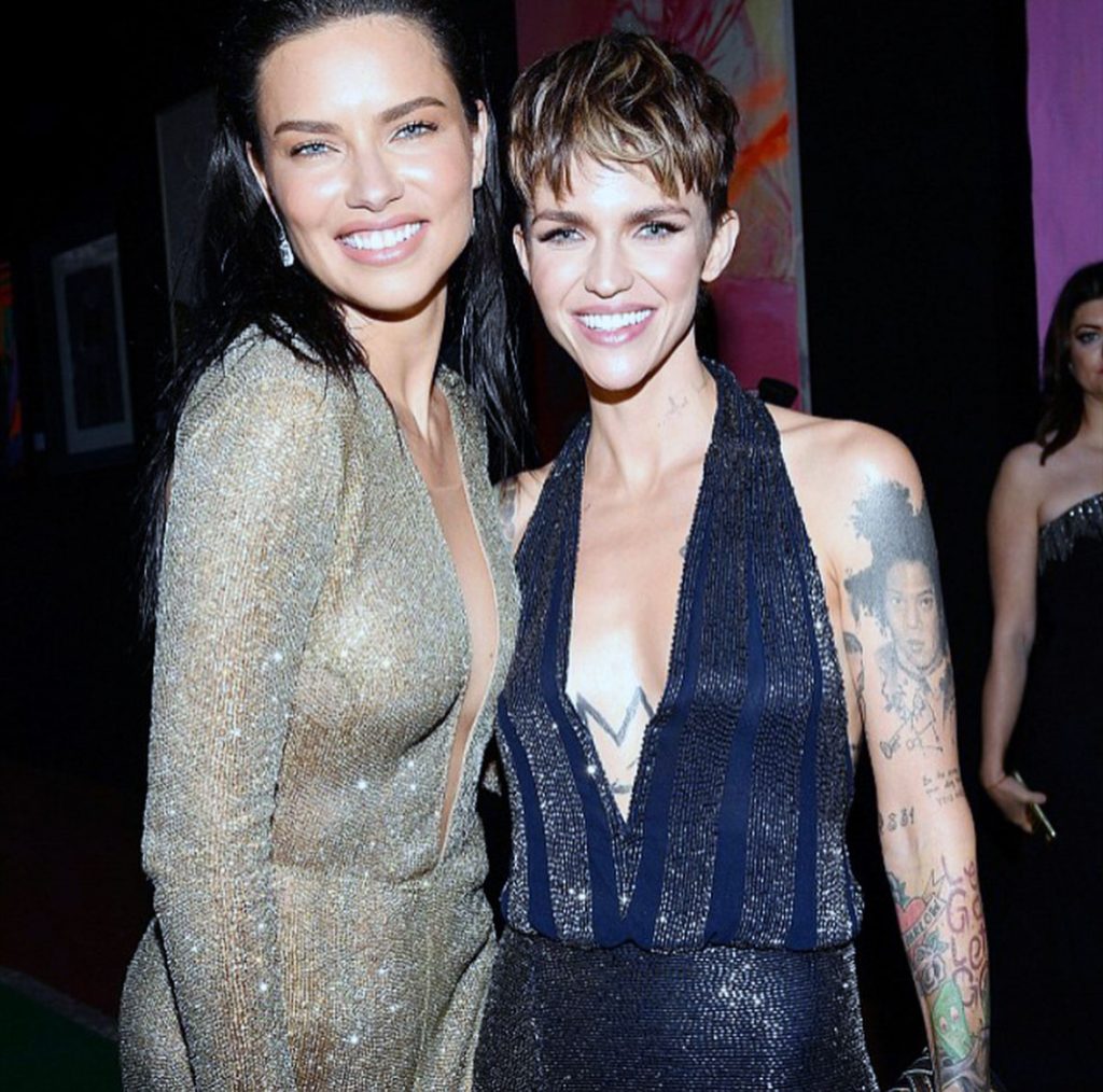 Ruby Rose cleavage